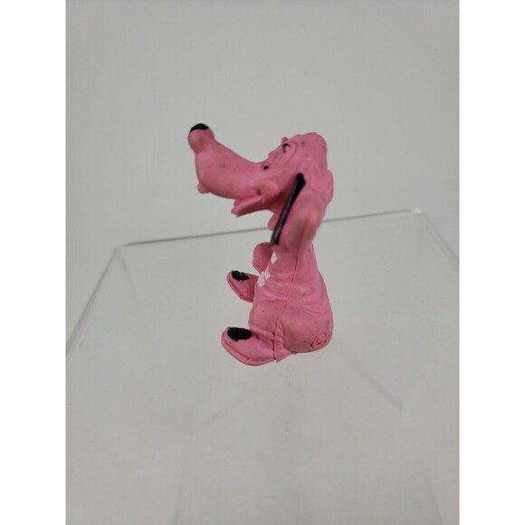 Walt Disney Productions Goofy Pink Rubber Figure 1960s Rare Uncommon Vintage - Picture 8 of 16